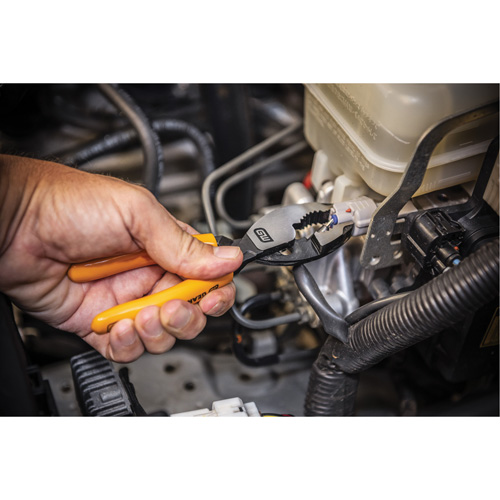 Pitbull Dipped Handle Slip Joint Pliers Ontario Packaging