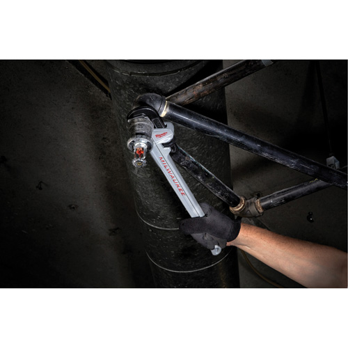 Cl&eacute; &agrave; tuyau avec manche Powerlength, Cap des m&acirc;choires 1-1/2", Longueur 10" Ontario Packaging