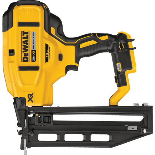 Max XR&reg; 16 Gauge Cordless Straight Finish Nailer (Tool Only), 20 V, Lithium-Ion Ontario Packaging