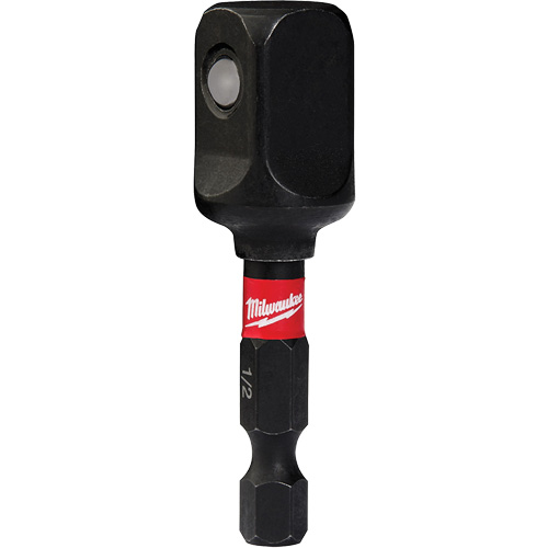 Adaptateur de douille &agrave; chocs Shockwave, 1/4" Prise, Dimension m&acirc;le 1/2", Sph&eacute;rique, 2" lo Ontario Packaging
