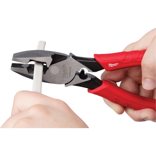 Comfort Grip High Leverage Lineman's Pliers with Crimper Ontario Packaging