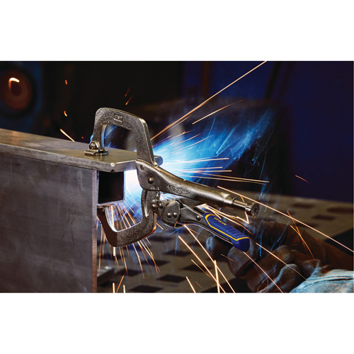 Vise-Grip&reg; Fast Release Locking Pliers with Swivel Pads, 11" Length, C-Clamp Ontario Packaging