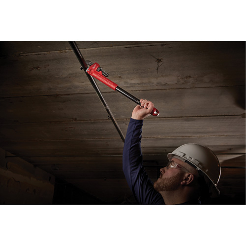 Cl&eacute; &agrave; tuyau adaptable Cheater, Cap des m&acirc;choires 2-1/2", Longueur 18"/24"/10", Fini Rev&ecirc;tement en poudre, Prise Ergonomique Ontario Packaging