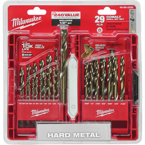 Jeu de m&egrave;ches Red Helix, 29 morceaux, Cobalt Ontario Packaging