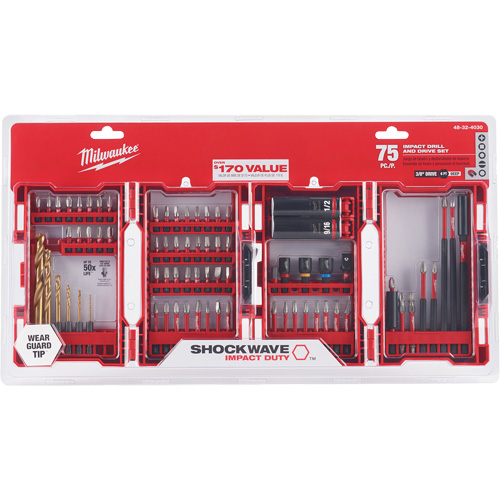 Shockwave Impact Drill & Drive Set Ontario Packaging