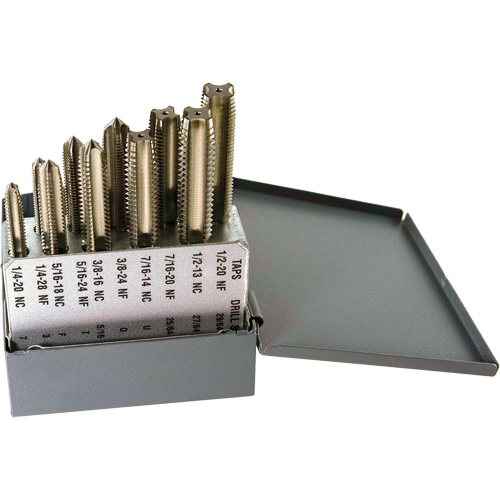 Jeu de tarauds Drillco, 10 morcea Ontario Packaging