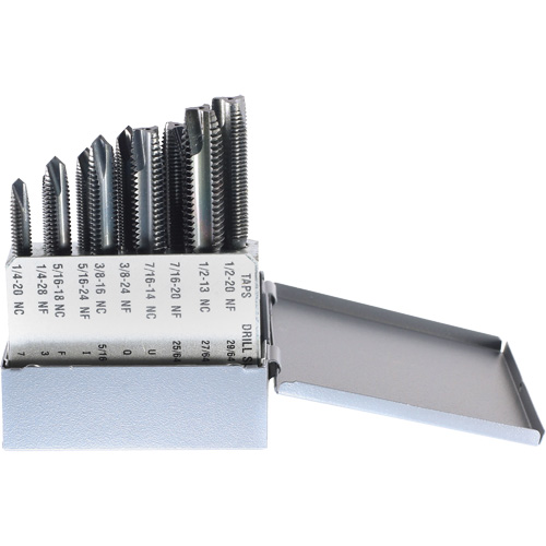 Drillco&reg; Tap Set, 10 Pieces Ontario Packaging