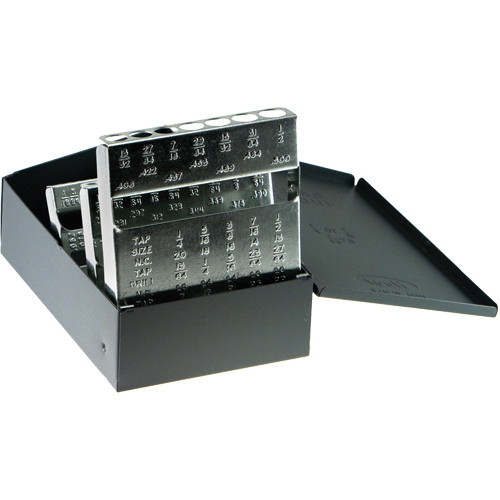 Index pour tarauds et forets Drillco, 18 morcea Ontario Packaging