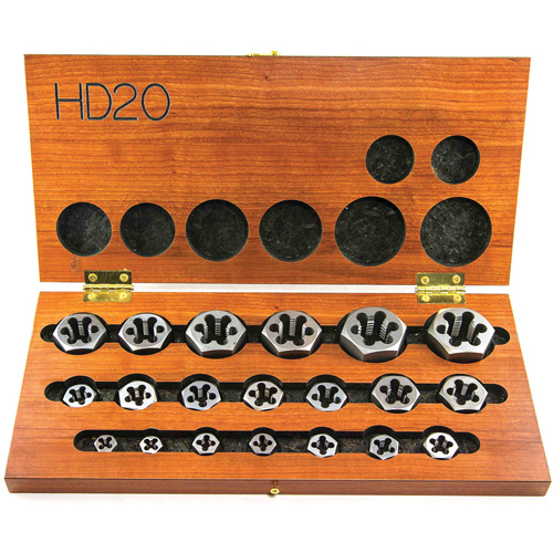 Jeu de fili&egrave;res hexagonales &agrave; fileter Drillco, 20 Morcea Ontario Packaging
