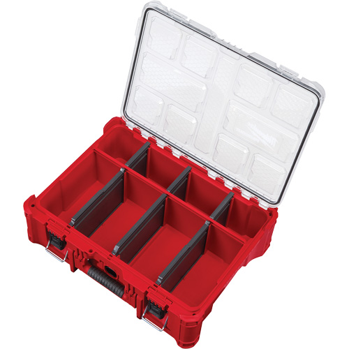 Packout Deep Organizer, 15-1/5" x 19-7/10" x 7", Red Ontario Packaging