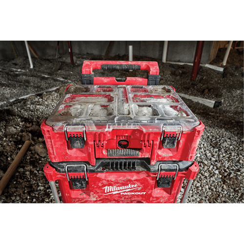 Packout Deep Organizer, 15-1/5" x 19-7/10" x 7", Red Ontario Packaging