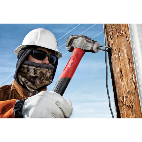 Marteau de monteur de lignes 4-en-1, 32 oz, Prise en Fibre de verre, 15" lo Ontario Packaging