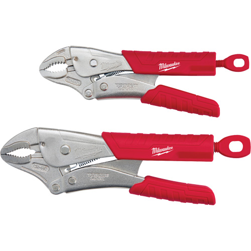 Torque Lock Curved Jaw Locking Pliers Set, 2 Pieces Ontario Packaging
