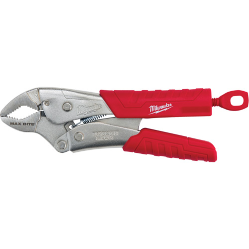Torque Lock MaxBite Locking Pliers, 7" Length, Curved Jaw Ontario Packaging