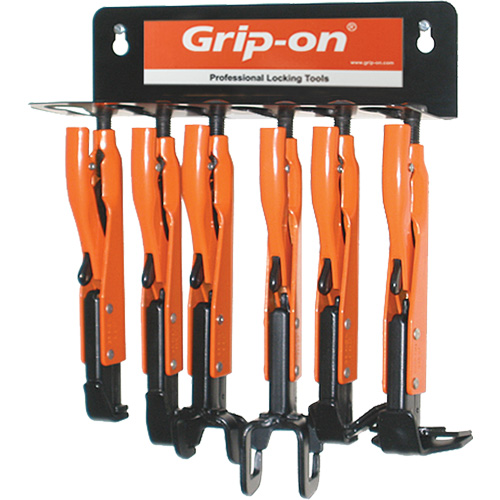 Axial Grip Locking Pliers Set, 6 Pieces Ontario Packaging