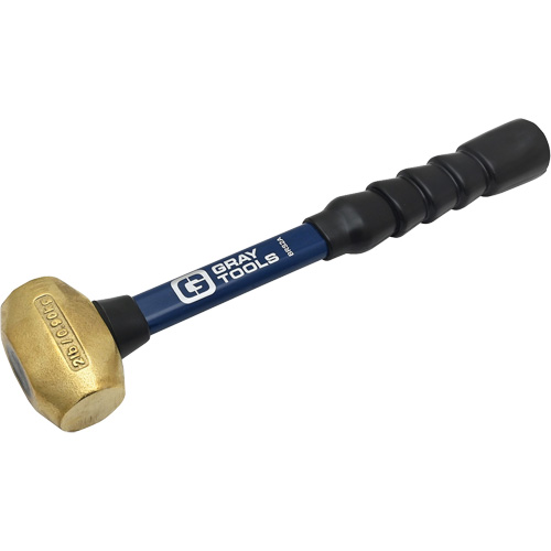Brass Hammer, 2 lbs. Head Weight, 14" L Ontario Packaging