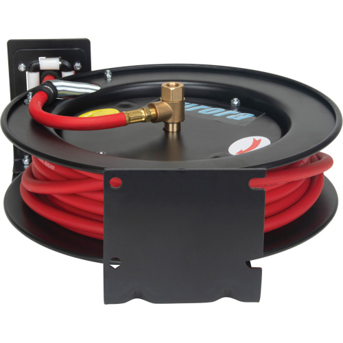 Hose Reel, Air/Water, 1/4" x 35', Single Hose, 300 psi Ontario Packaging