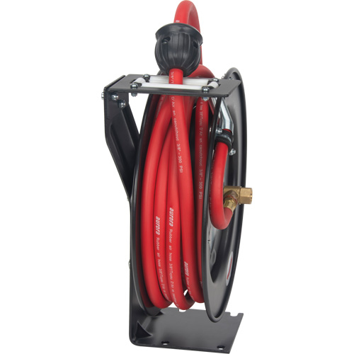 Hose Reel, Air/Water, 3/8" x 25', Single Hose, 300 psi Ontario Packaging