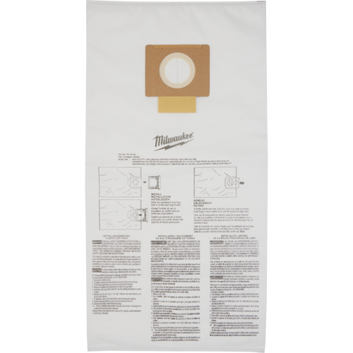 Sacs &agrave; poussi&egrave;re molletonn&eacute;s, 9 gal. US Ontario Packaging