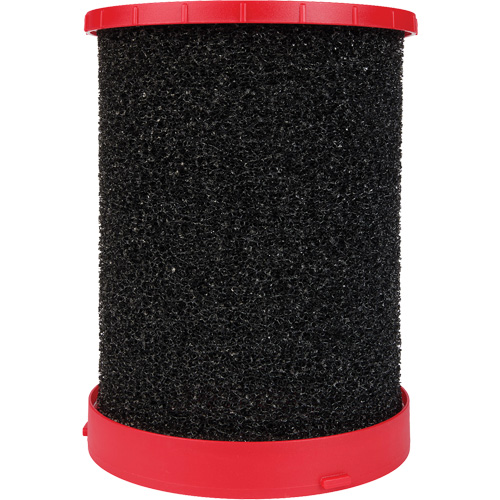 Filtre grand format pour aspirateur sec/humide, Mousse, Pour 12 gal. US/9 gal. US/6 gal. US Ontario Packaging