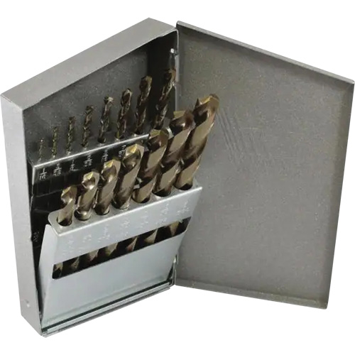 Triumph&reg; Jobber Length Drill Bit Set, 13 Pieces, High Speed Steel Ontario Packaging