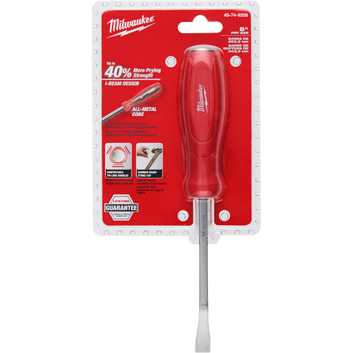 Pry Bar, 1-1/4" W, 12" L Ontario Packaging