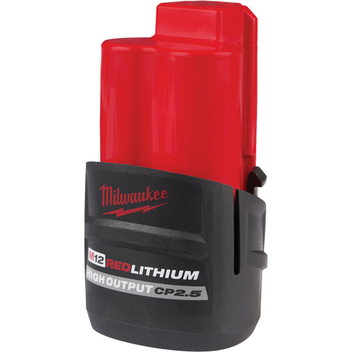 Batterie CP2.5 M12 Redlithium High Output, Lithium-ion, 12 V, 2,5 Ah Ontario Packaging