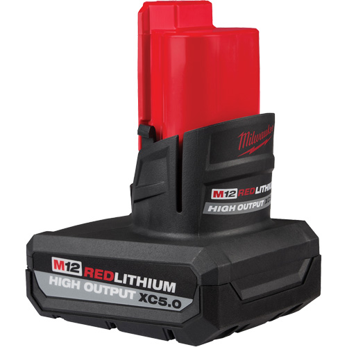 Batterie XC5.0 M12 Redlithium High Output, Lithium-ion, 12 V, 5 Ah Ontario Packaging