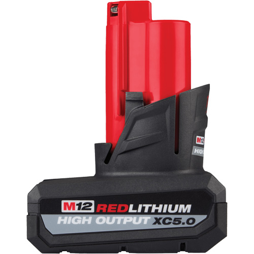 Batterie XC5.0 M12 Redlithium High Output, Lithium-ion, 12 V, 5 Ah Ontario Packaging