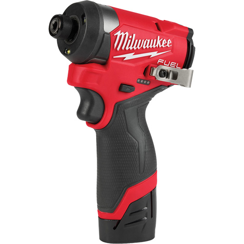M12 Fuel Hex Impact Driver Kit, 1/4", 1500 in-lbs Max. Torque, 12 V, Lithium-Ion Ontario Packaging
