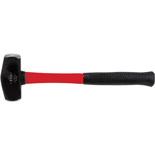 IDH-3F Drilling Hammer, 3 lbs., Fibreglass Handle, 10" L Ontario Packaging
