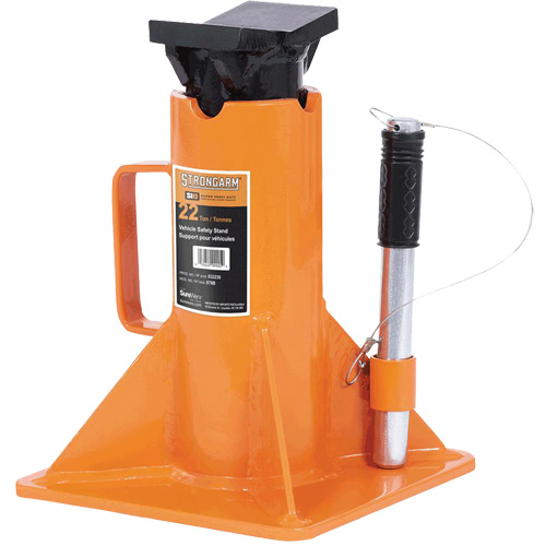 878B Support de cric &agrave; usage intensif, Tige verrouillable, Capacit&eacute; de 22 tonne(s), 13-3/4" - 19-3/4" h Ontario Packaging