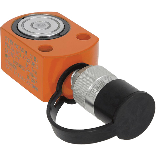 Super Heavy-Duty Low Height Single-Acting Cylinder, 0.39" Stroke, 10 Ton(s) Capacity Ontario Packaging