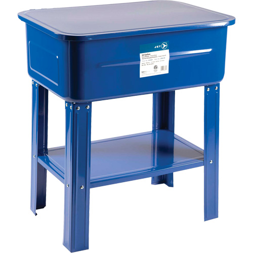 JPW-20 Bac de nettoyage usage intensif, Acier, 20 gal. Ontario Packaging