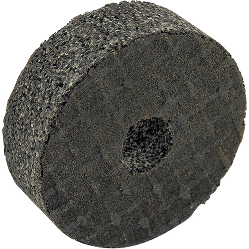 Straight Wheels for End Grinders, 1-1/2" x 1/2", 3/8" Arbor, Type 1 Ontario Packaging