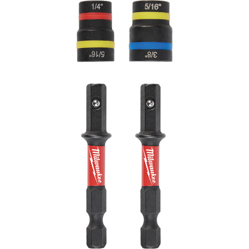 Jeu de tourne-&eacute;crous 2-en-1 Shockwave Impact Duty Quik-Clear, 5/16"/1/4"/3/8" prise, 2-1/2" lo, Magn&eacute;tique Ontario Packaging