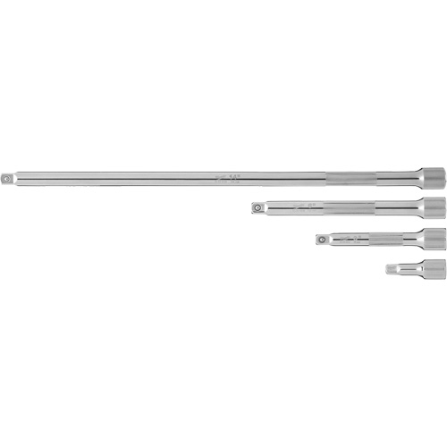 Jeu de rallonges prise, Prise de 1/4", Fini Chrome, 4 Mcx Ontario Packaging