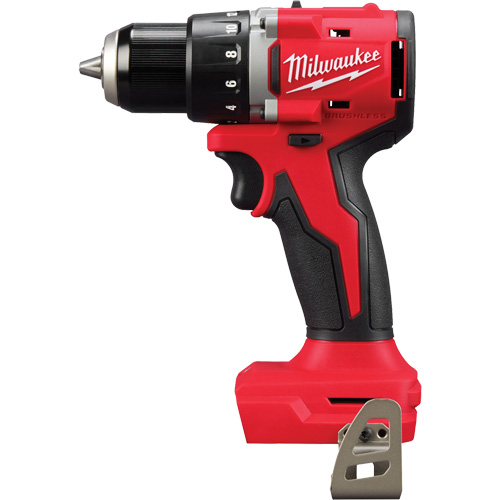 M18 Compact Brushless Drill/ Driver (Tool Only), Lithium-Ion, 18 V, 1/2" Chuck, 550 in-lbs Torque Ontario Packaging