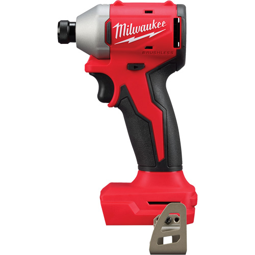 Tournevis &agrave; chocs hexagonal compact sans balai M18 (outil seulement), Lithium-ion, 18 V, Mandrin 1/4", Couple 1700 lb-po Ontario Packaging