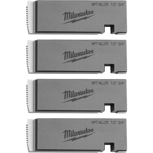 Fili&egrave;res de filetage pour tuyaux universel NPT, Pour tuyau de 1/2"-3/4", Alliage Ontario Packaging