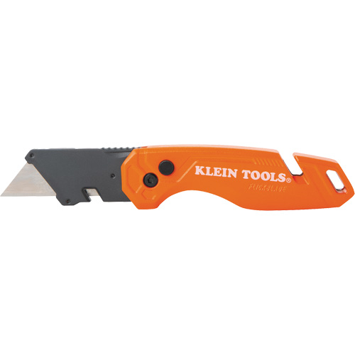 Folding Utility Knife With Blade Storage, 1" Blade, Steel Blade, Metal Handle Ontario Packaging