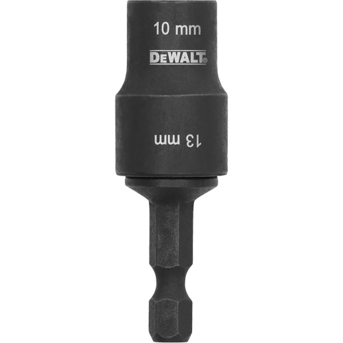 FLEXTORQ&reg; Double-Ended Detachable Nut Driver, 13 mm Drive, 4-4/5" L, Magnetic Ontario Packaging