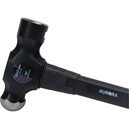 Marteau &agrave; panne ronde, Poids de la t&ecirc;te 48 oz, Face Ordinaire, Prise Fibre de verre Ontario Packaging