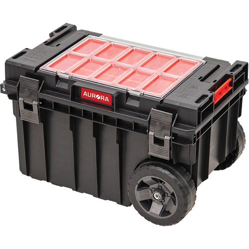 Arx&reg; Rolling Tool Chest, 23-4/5" x 16" x 15-3/5", Black Ontario Packaging