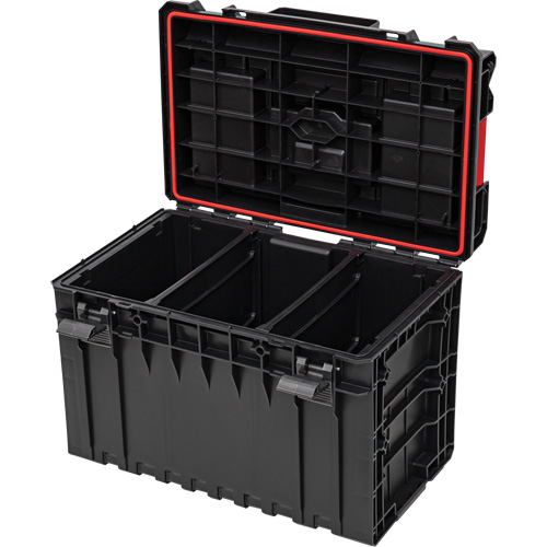 Arx Large Toolbox, 23" x 15-1/5" x 16-1/2", Black Ontario Packaging