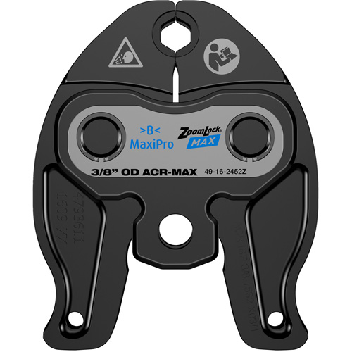 3/8" ZoomLock&reg; MAX Press Jaw for M12 FORCE LOGIC Press Tools Ontario Packaging