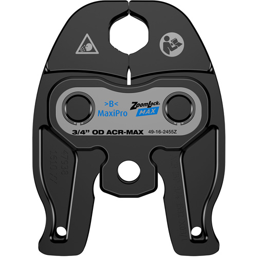 M&acirc;choire de presse ZoomLock MAX 3/4" pour outils de presse M12 FORCE LOGIC Ontario Packaging
