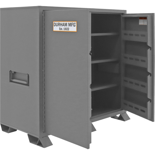 Armoire de rangement pour le chantier, Acier, 59 pi³, Gris Ontario Packaging