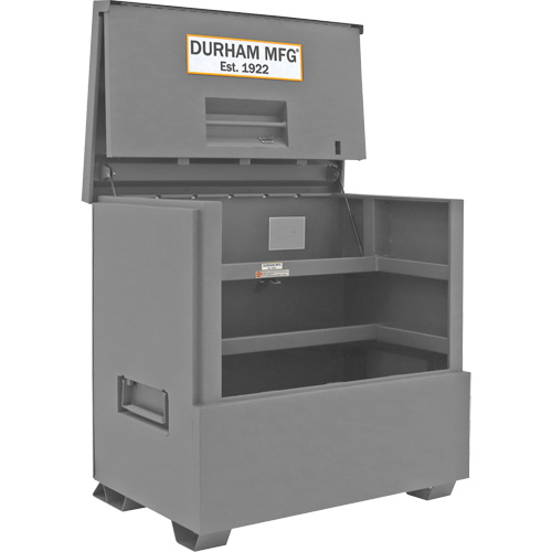 Coffre de style piano pour le chantier de 38,3 pi3, 48-1/2" la x 33-7/8" p x 49-7/16" h, Gris Ontario Packaging