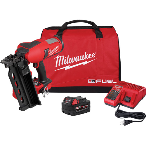 Ensemble de cloueuse Duplex Fuel, 18 V, Lithium-ion Ontario Packaging
